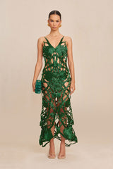 SITA GOWN - MALACHITE