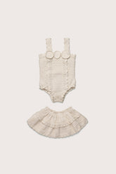 LILLIE BABY SET - OFF WHITE