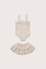 LILLIE BABY SET - OFF WHITE