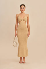 SERITA DRESS - SAND