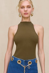 CASSIUS KNIT BODYSUIT - NYMPH