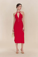 EVALEIGH KNIT DRESS - GHERMEZ