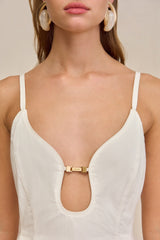 ELLARIA DRESS - OFF WHITE