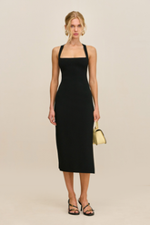 COLETTA KNIT DRESS - BLACK
