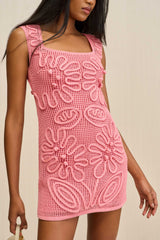 CHIMI KNIT DRESS - BUBBLE
