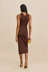 CRISTOS KNIT DRESS - JAVA
