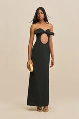 RUNE GOWN - BLACK