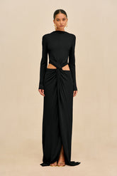 KERI GOWN - BLACK