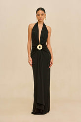 CHII GOWN - BLACK