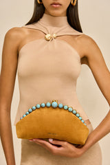 UNA CLUTCH - TOASTED CARAMEL