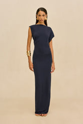 JONA DRESS - DEEP LAKE