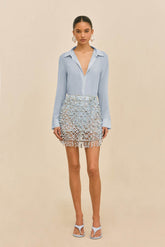 IDALIA SKIRT - COASTAL