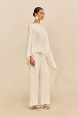 SARA PANT - OFF WHITE