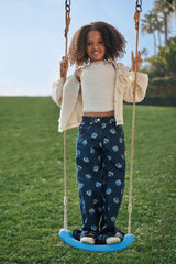 KIDS DAHLIE CARDIGAN SET - OFF WHITE