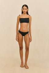 MAEVA BIKINI TOP - BLACK