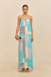 MAXELLA DRESS - COASTAL