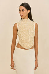 TARAJI TOP - PEARL