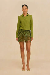IDALIA SKIRT - DEEP PASTURE