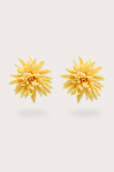 DAHLIA EARRING - CORNSILK