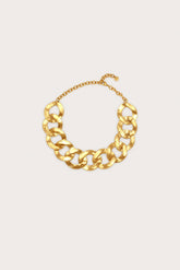 DULCE CHOKER NECKLACE - ANTIQUE BRASS