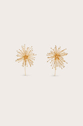 DAMITA EARRING - SHINY BRASS