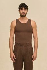 ELIOT KNIT TANK - LUWAK