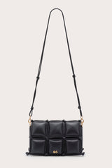 GAIA'S PUFF CROSSBODY BAG - BLACK
