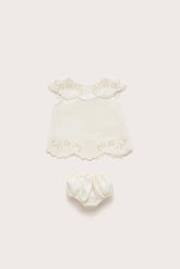 BABY FRIDLI DRESS - OFF WHITE