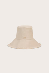 JULIANA HAT - BLEACHED NATURAL