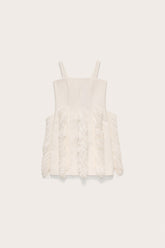 KIDS FREYA DRESS - OFF WHITE