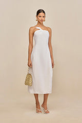 ARACELI DRESS - OPTIC WHITE