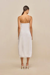 ARACELI DRESS - OPTIC WHITE