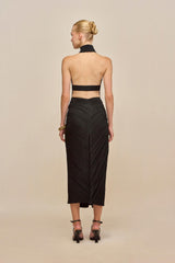 WAKE KNIT TOP - BLACK