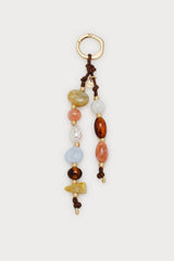 MERCIER KEY RING - SADDLE BAUBLE MULTI