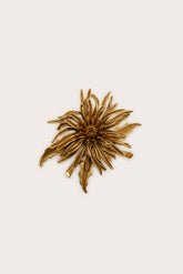OCTAVIA BROOCH - ANTIQUE BRASS