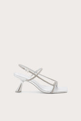 REINA RHINESTONE SANDAL - CLEAR