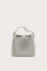 SOLENE MINI RHINESTONE BAG - CLEAR
