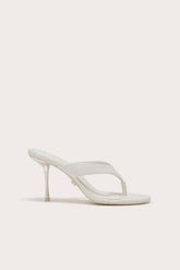 STELLA HEEL - ANTIQUE WHITE