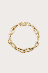 VERA NECKLACE - BRUSHED BRASS