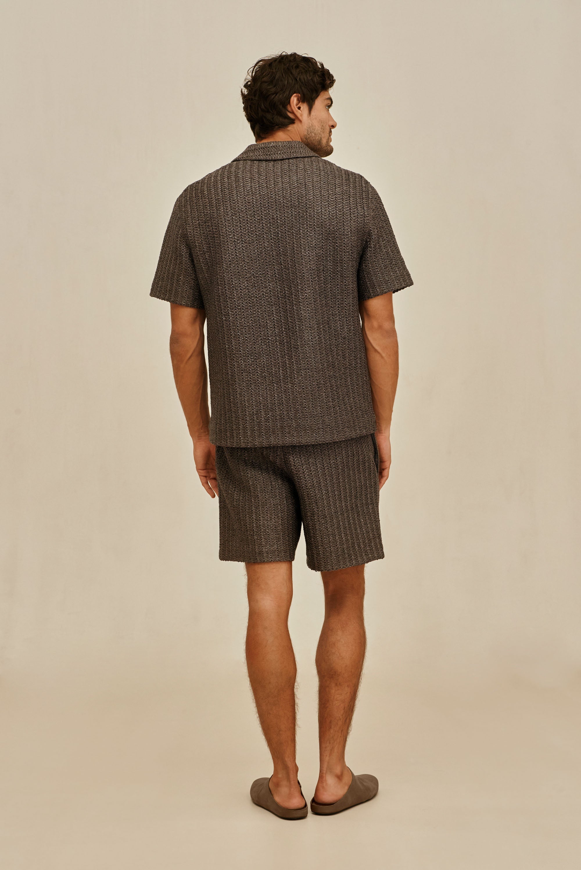 LORENZO SHIRT - DUSTY JAVA