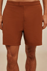 NICCO SWIM SHORT - SADDLE