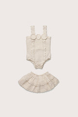 LILLIE BABY SET - OFF WHITE