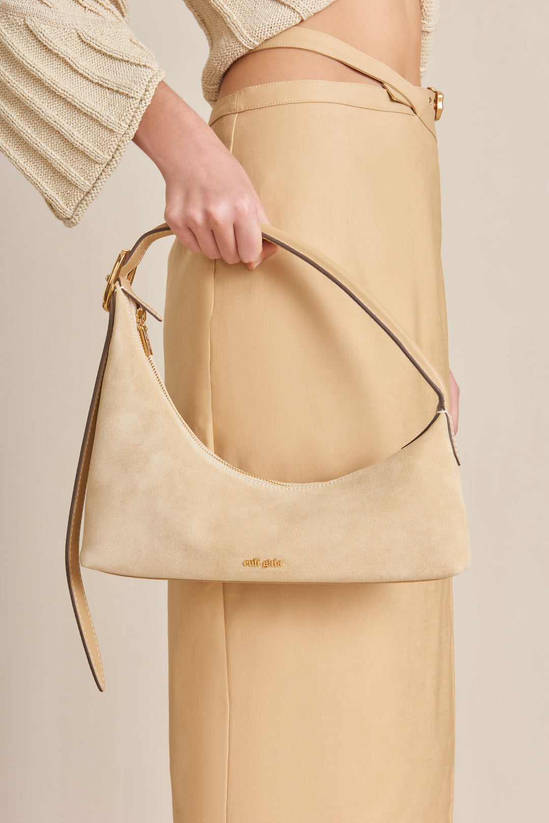 LOLA SHOULDER BAG - SAND