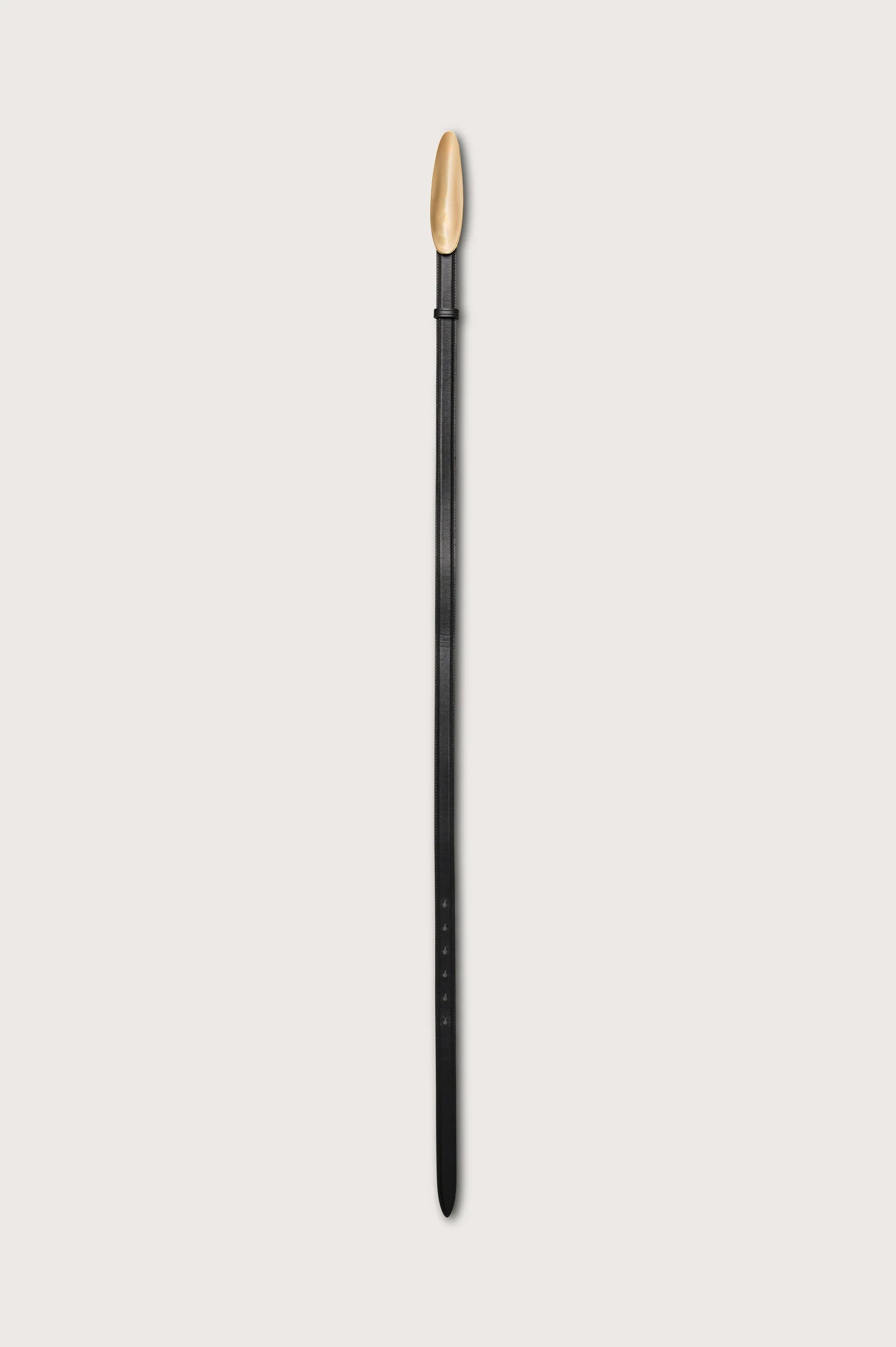 FIORE BELT - BLACK GOLD