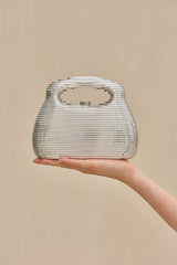 MIMI BAG - SHINY SILVER