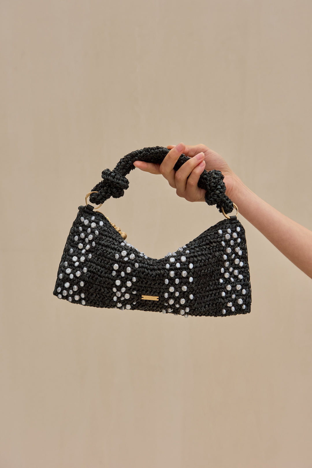 HERA NANO SHOULDER BAG - BLACK PEARL