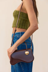 KAZIA CROSSBODY BAG - ESPRESSO