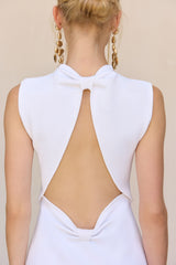 HARLOW KNIT DRESS - OFF WHITE