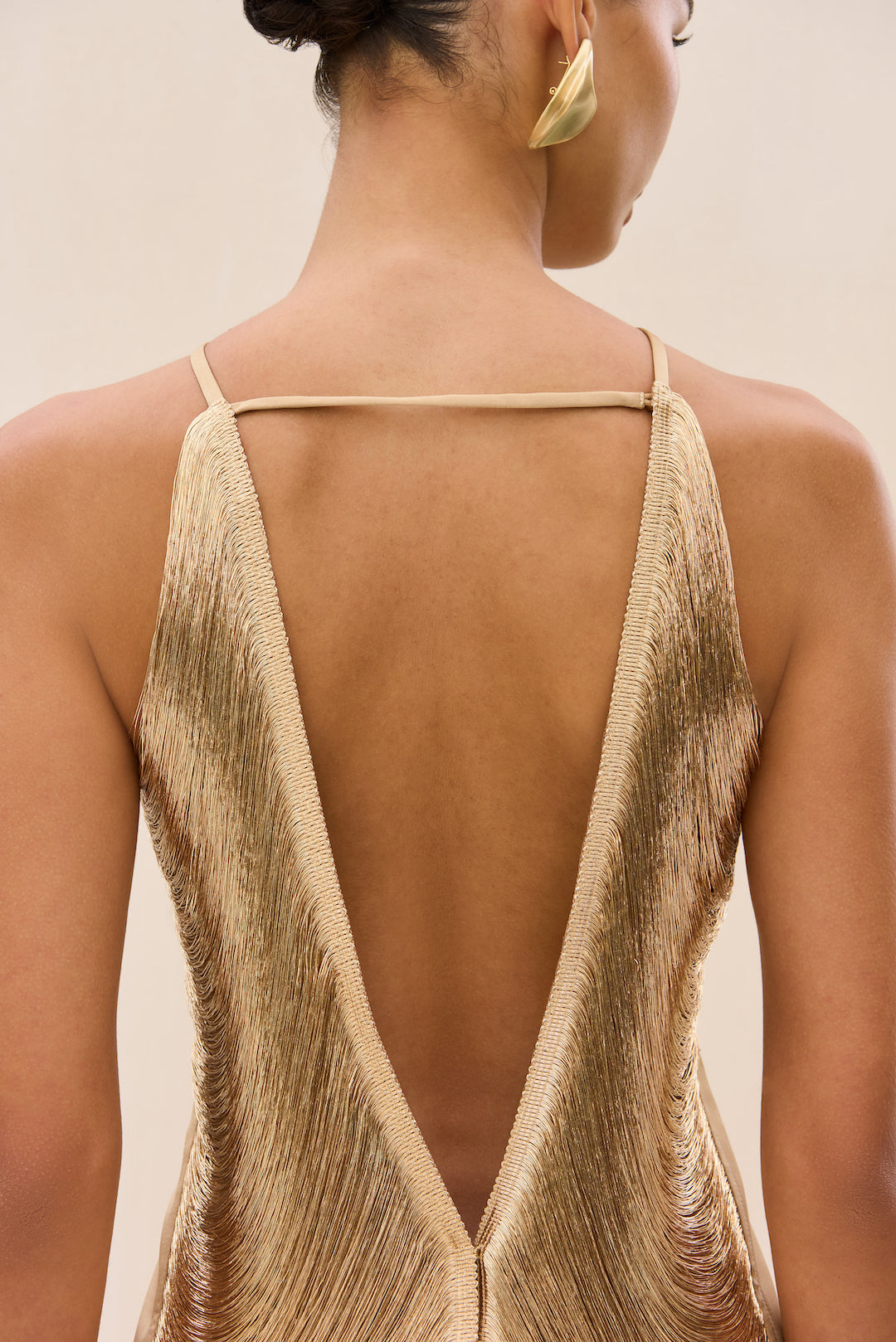 MARA DRESS - LIGHT GOLD