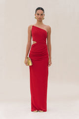COBIE GOWN - MERLOT